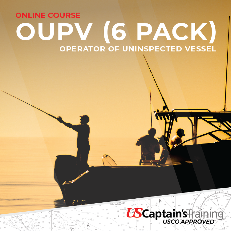 USCG OUPV 6 Pack course for captain’s license preparation